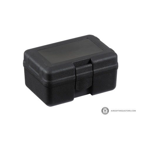 Small Polymer Storage and Tool Box Container (Color: Black)