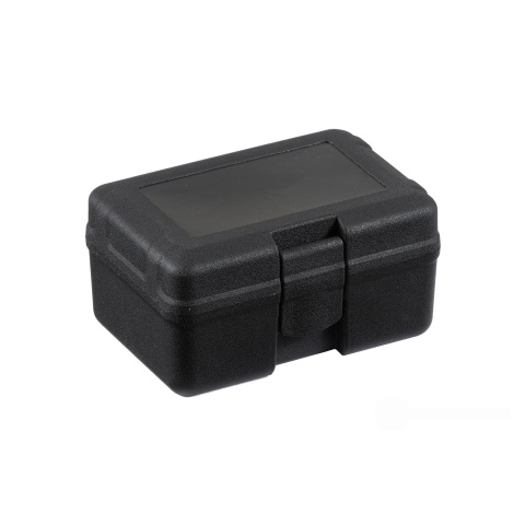 Small Polymer Storage and Tool Box Container (Color: Black)