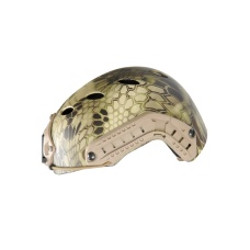 Lancer Tactical Advanced PJ Type Tactical Airsoft Bump Helmet (Color: Kryptek Highlander)