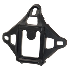 Lancer Tactical 4-Hole Helmet Shroud - BLACK