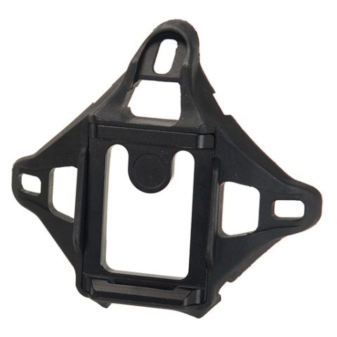 Lancer Tactical 4-Hole Helmet Shroud - BLACK