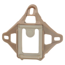 Lancer Tactical 4-Hole Helmet Shroud - TAN