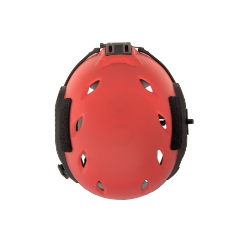 Lancer Tactical Airsoft Tactical BJ Type Basic Helmet (Color: Red)