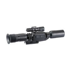 Digital Night Vision 4K HD 3-34x Rifle Scope WIFI Connection with Flashlight (Color: Black)