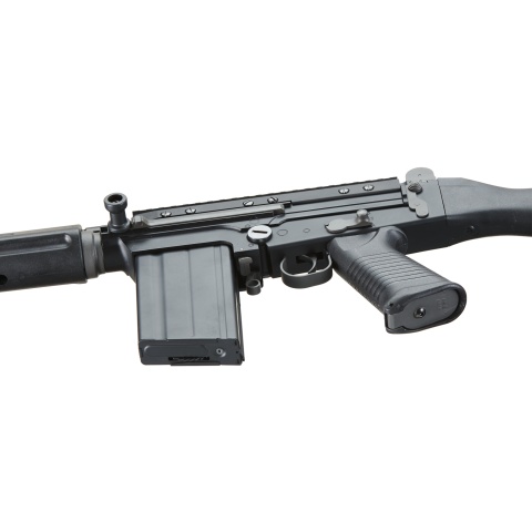 Classic Army DSA Inc. Licensed SA58 Carbine Airsoft AEG Rifle (Color: Black)