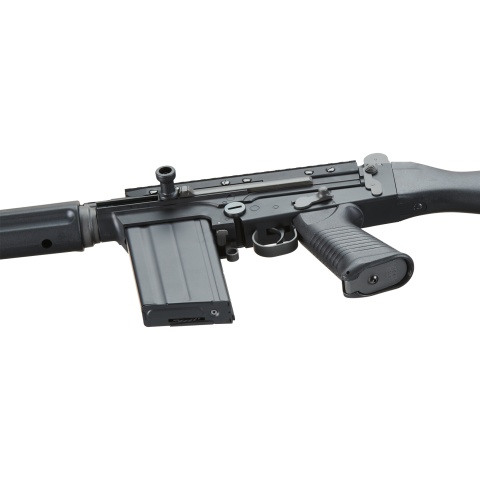 Classic Army DSA Inc. Licensed Full Length SA58 Carbine Airsoft AEG Rifle (Color: Black)