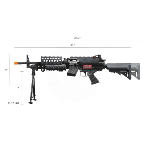 Classic Army Mk46 S.P.W. Electric Airsoft Machine Gun
