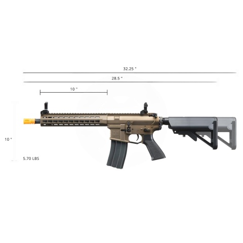 Classic Army ARSS4-10 Keymod AEG - Dark Bronze