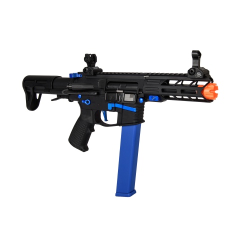 Classic Army Nemesis X9 AEG Airsoft SMG (Black / Blue) 