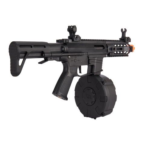 Classic Army ECS PX-9 AEG SMG w/ Drum Magazine (Black)