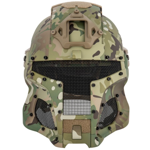 AMA Interstellar Battle Trooper Full Face Airsoft Helmet