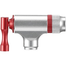 Lancer Tactical CO2 Bike Inflator (Color: Silver / Red)