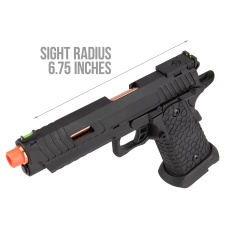 KLI 1911 Hi-Capa Baba Yaga Gas Blowback Airsoft Pistol 