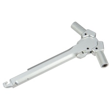 Lancer Tactical CNC Aluminum Ambidextrous M4 Charging Handle (Color: Silver)