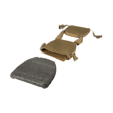 Lancer Tactical X-Small 1000D Nylon Youth Molle Vest with Battle Belt (Color: Tan)