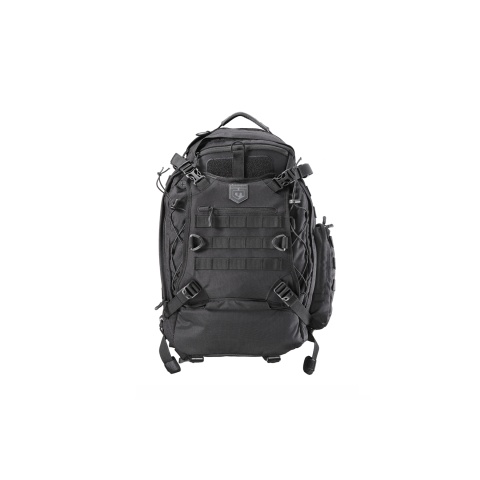 Cannae Pro Gear Phalanx Full Size Duty Day Pack with Helmet Carry (Color: Black)