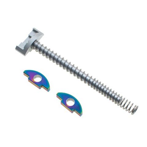 CowCow Aluminum Guide Rod Set for Action Army AAP-01 GBB Pistols (Color: Silver)