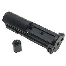CowCow Aluminum Ultra Lightweight Blowback Unit for Action Army AAP-01 Gas Blowback Pistols (Color: Black)