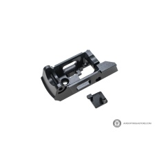 CowCow Technology Aluminum Enhanced Trigger Housing for Action Army AAP-01 Gas Blowback Airsoft Pistol (Color: Black)