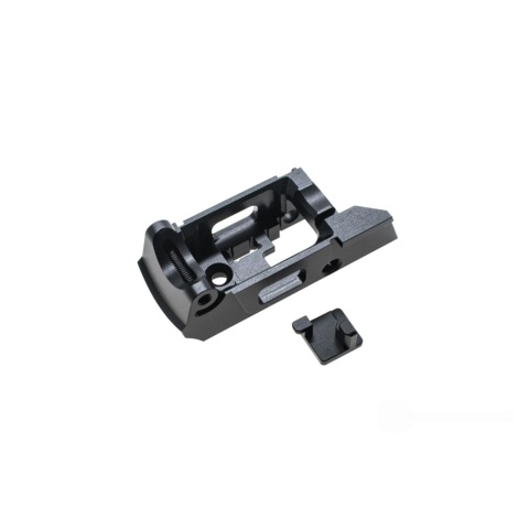 CowCow Technology Aluminum Enhanced Trigger Housing for Action Army AAP-01 Gas Blowback Airsoft Pistol (Color: Black)