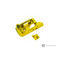 CowCow Technology Aluminum Enhanced Trigger Housing for Action Army AAP-01 Gas Blowback Airsoft Pistol (Color: Gold)