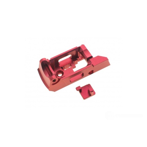 CowCow Technology Aluminum Enhanced Trigger Housing for Action Army AAP-01 Gas Blowback Airsoft Pistol (Color: Red)