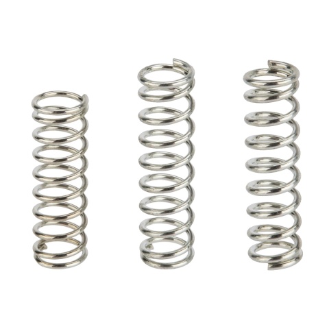 COWCOW CNC Stainless Steel Adjustable Spring Guide Rod for TM Hi-Capa Pistols (Black)