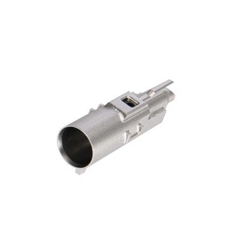 COWCOW CNC Aluminum High Flow Nozzle for TM Hi-Capa/1911 Pistols (Silver)
