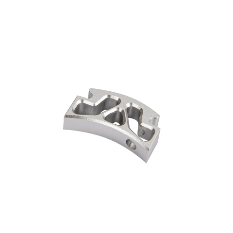 CowCow Technology Type A Modular Trigger Shoe for Tokyo Marui Hi-Capa Pistols (Silver)