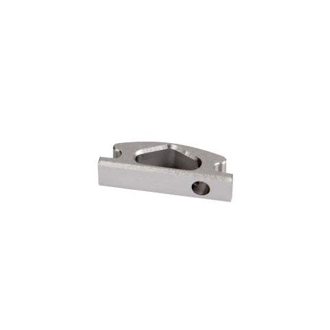 CowCow Technology Type D Modular Trigger Shoe for Tokyo Marui Hi-Capa Pistols (Silver)