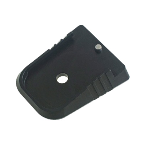 CowCow Aluminum D02 Dottact Magbase for Tokyo Marui Hi-Capa GBB Pistols (Color: Black)