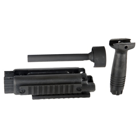 CYMA MP5 Tri-Rail Handguard C43 Support Set w/ Foregrip & Outer Barrel