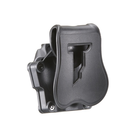 Cytac Left Handed Mega-Fit Hard Shell Holster for Compact Holster (Color: Black)