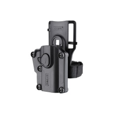 Cytac Hard Shell Multi-Fit Low Ride Leg Holster (Color: Black)