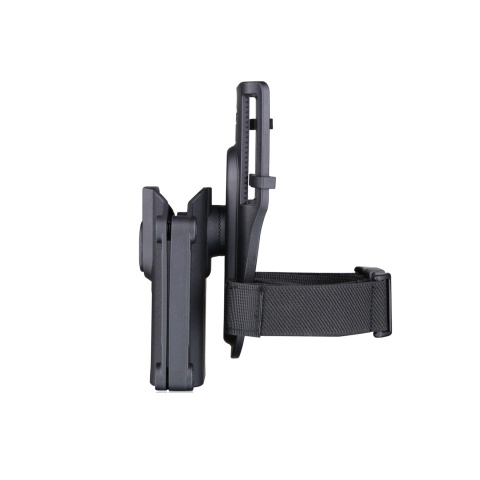 Cytac Hard Shell Multi-Fit Low Ride Leg Holster (Color: Black)