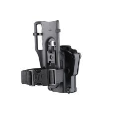 Cytac Hard Shell Multi-Fit Low Ride Leg Holster (Color: Black)