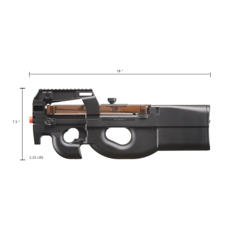 WellFire KS90 Fully Automatic Electric Airsoft AEG Rifle (Color: Black)