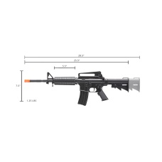 WellFire Airsoft Gun M4A1 Boys Automatic Electric AEG Rifle