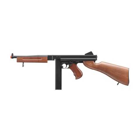 WellFire D98 M1A1 WWII Airsoft SMG AEG (Color: Faux Wood)