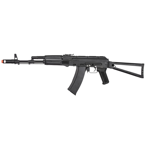 Double Bell Metal Body AKS-74N Airsoft AEG Rifle w/ Folding Stock (Color: Black)