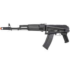 Double Bell Metal Body AKS-74N Airsoft AEG Rifle w/ Folding Stock (Color: Black)