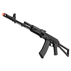 Double Bell Metal Body AKS-74N Airsoft AEG Rifle w/ Folding Stock (Color: Black)