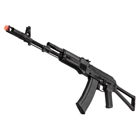 Double Bell Metal Body AKS-74N Airsoft AEG Rifle w/ Folding Stock (Color: Black)