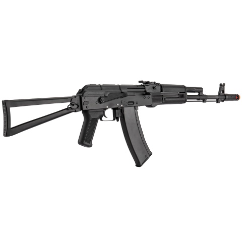 Double Bell Metal Body AKS-74N Airsoft AEG Rifle w/ Folding Stock (Color: Black)