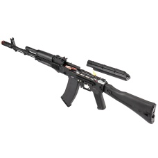 Double Bell Modern AK Airsoft AEG Rifle -w/ Folding Stock - BLACK   (GUN ONLY)                      