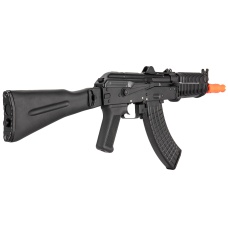 Double Bell AK Krinkov Short Barrel Airsoft AEG Rifle - BLACK - (GUN ONLY)