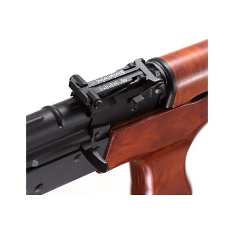Double Bell AK74 Full Metal Airsoft Rifle w/ Wood Furniture (Color: Black)