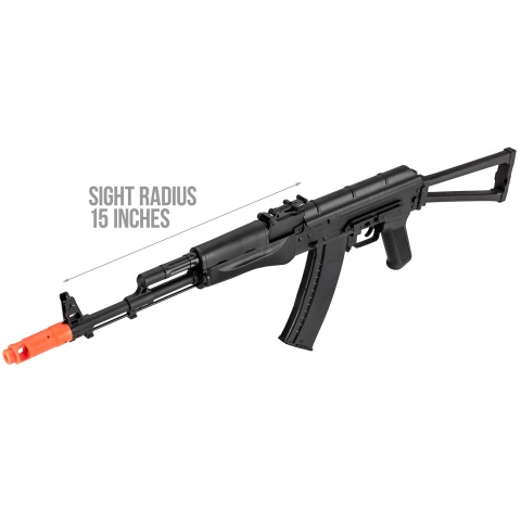 Double Bell AKS-74N Type B Airsoft AEG Rifle w/ Metal Gearbox (Color: Black)