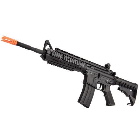 Double Bell M4 Tactical-System AEG Full Metal Airsoft Rifle - BLACK