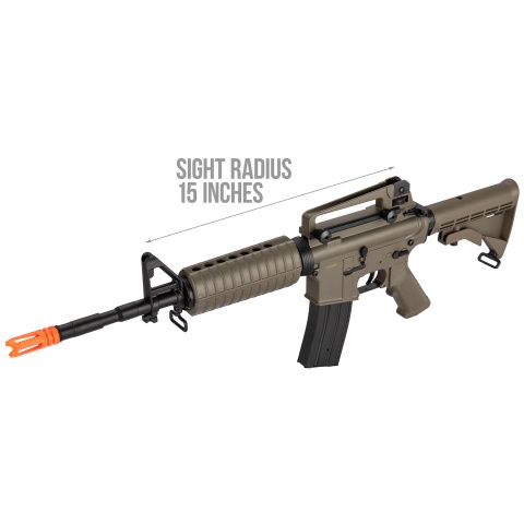 Double Bell M4 AEG Airsoft Rifle w/ Metal Gearbox [Polymer Body]